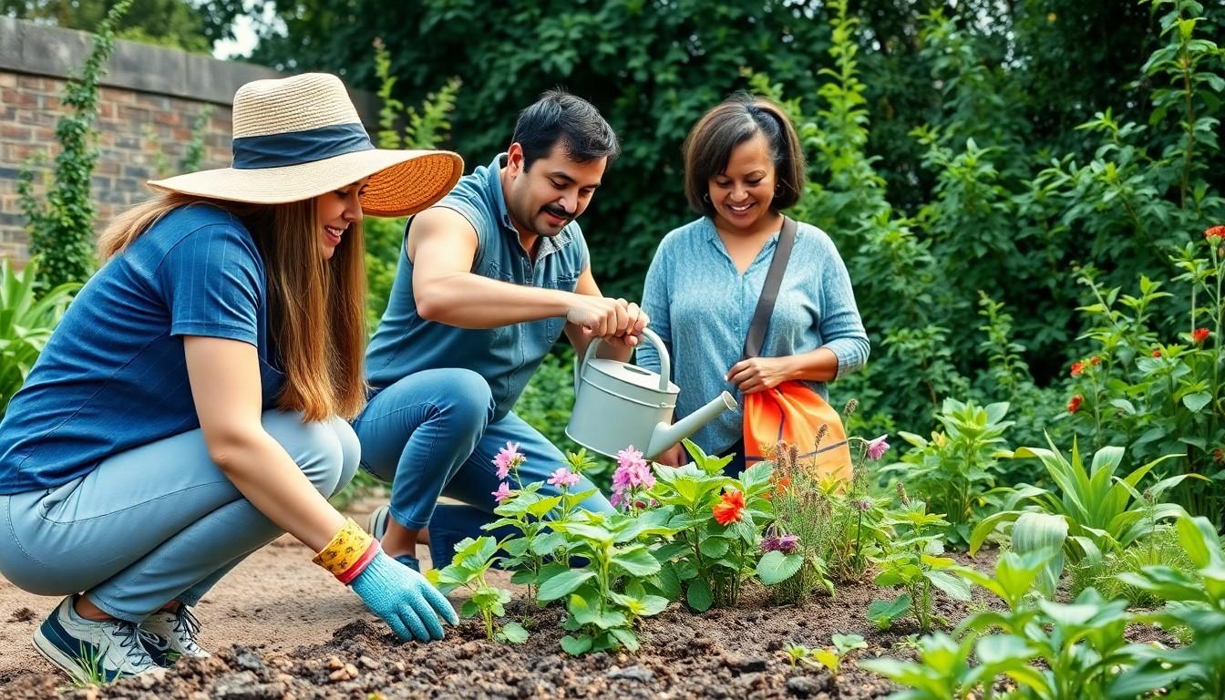 sustainable landscaping spring