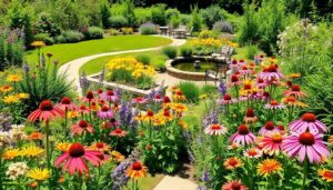 layout butterfly garden design plans